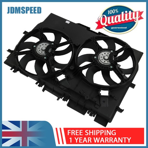 Twin radiator fans - twin, with