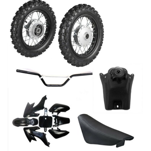 Plastics kit seat 50 - kit, 2.50-10