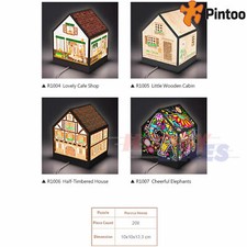 3D Puzzle House Latern HALF