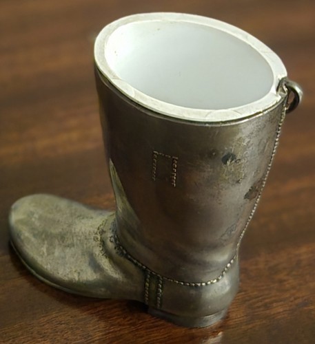 Vintage silver plated - silver‑plated, boot