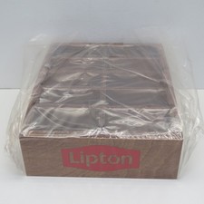 Lipton Tea Wood Organizer