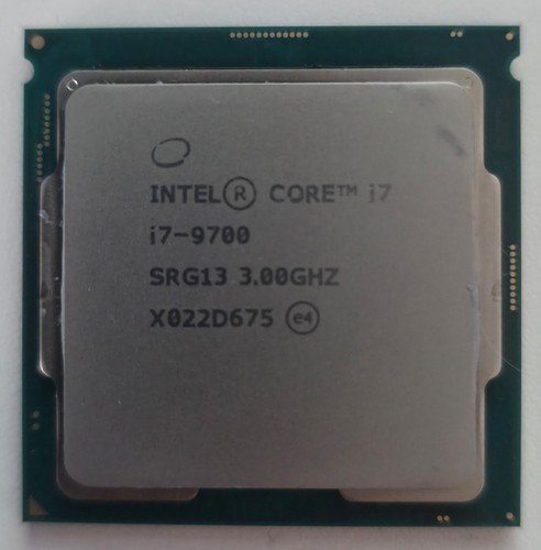 Intel core 9700 cpu 8 - intel,
