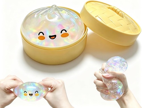 Glitter dumpling squishies - dumpling,