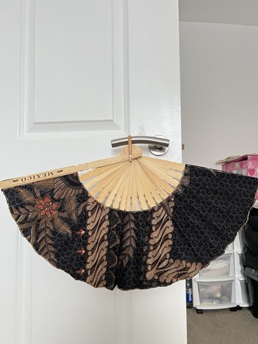 Bamboo wall fan - fan, decorative