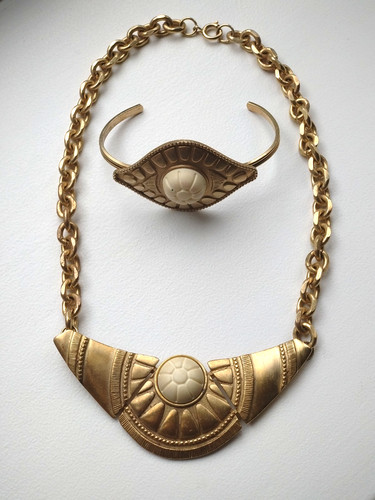 Corocraft 1980s necklet and - 1980s,
