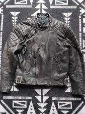 Cowhide Leather Cafe Racer