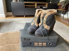 Pixie Boots Size 5  Wedge Heel
