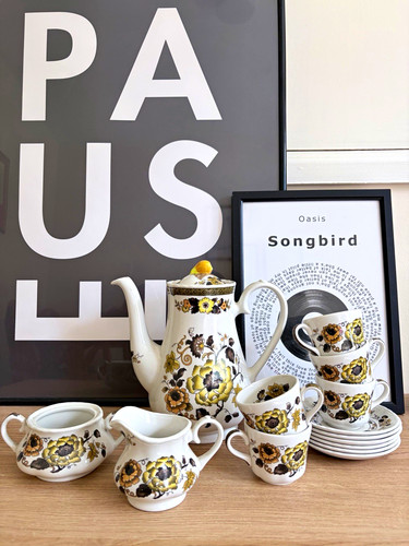 Bursley pottery windermere tea - bursley,