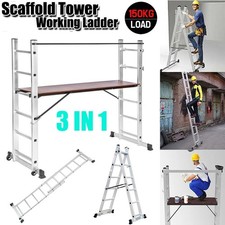3 IN 1 Platform Ladder Work