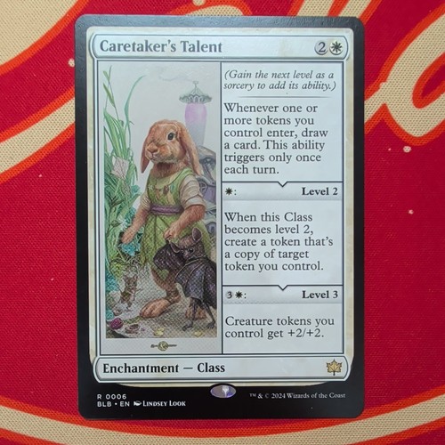 Mtg bloomburrow caretaker s - bloomburrow,