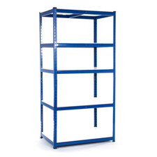 Heavy Duty Steel Shelving Units Storage/Racking 275KG UDL with Melamine Shelves
