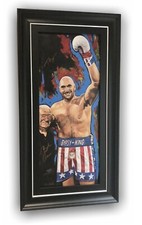 tyson fury & Bob Arum Signed