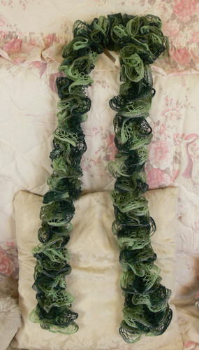 Scarf dainty frilly flamenco - scarf,