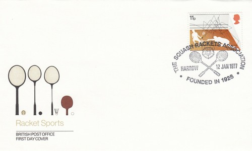 Racket sports fdc squash - sports, gb