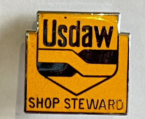 Enamel usdaw union shop - union,