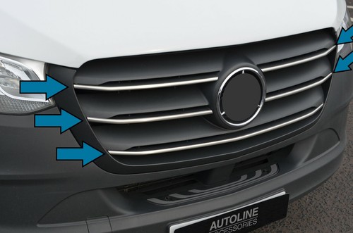 Satin chrome front - front, trim
