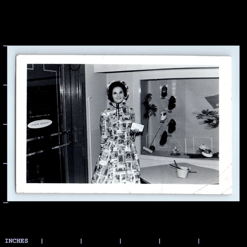 Vintage photo woman dress - woman, in