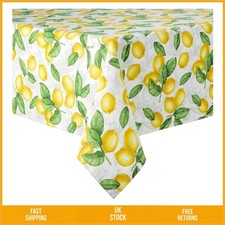 Vibrant Lemon Print Cotton