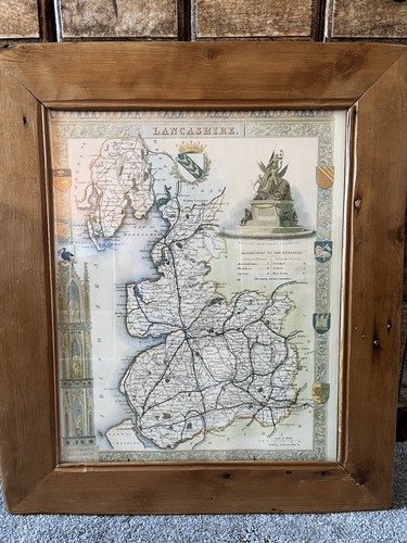 Framed antique lancashire - framed,