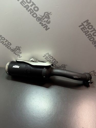Ktm rc125 exhaust end - end, 2023