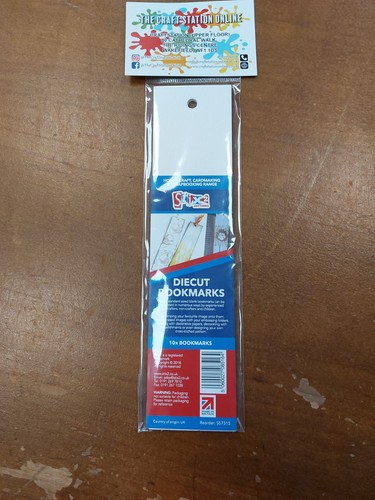 White bookmark blanks - white,