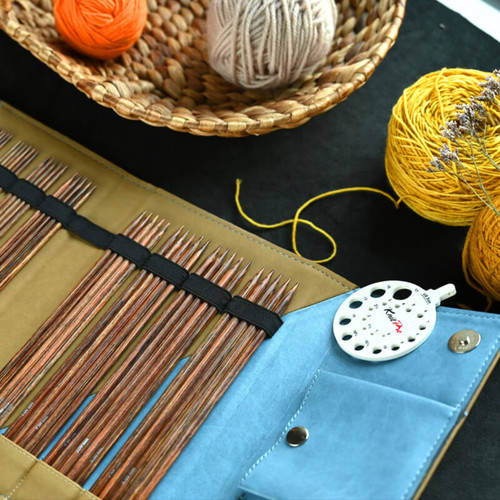Knitpro ginger knitting pins - ginger,