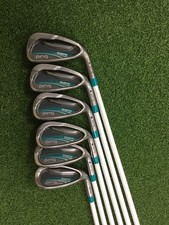 Ladies Ping Rhapsody Blue Dot ULT220 Lite Irons 6-SW 1dg up 7.5/10