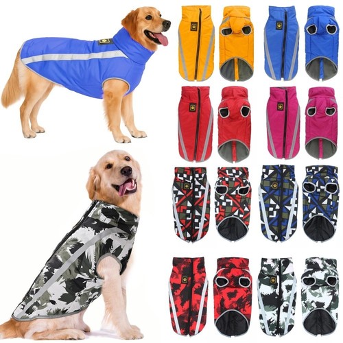 Vest pet warm padded fleece - warm,