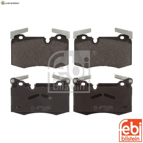 Brake pad set - disc,