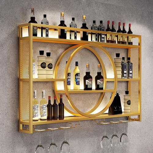 Bar led wine rack wall - bar,
