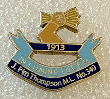 Masonic Enamel Badge - J. Pim