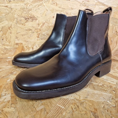 Men leather chelsea - leather, boots