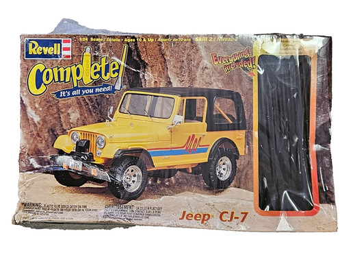 1999 revell jeep - revell, cj-7