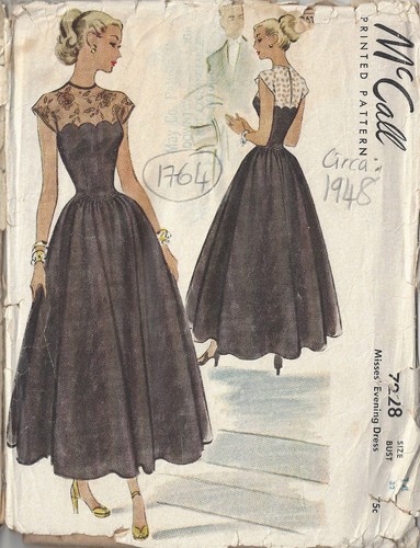 1948 vintage sewing pattern - 1948,