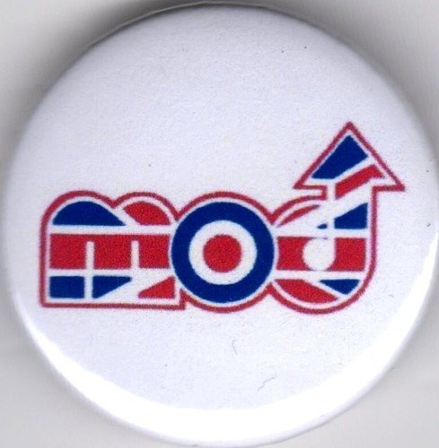 Mod union jack pin - mod,