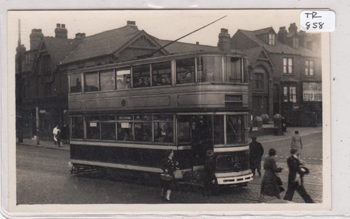Tram photograph 14cm - x, 9cm