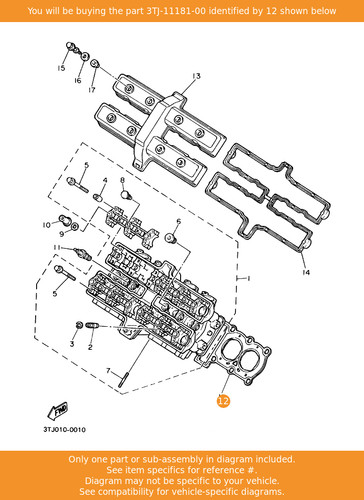 Yamaha gasket cylinder head - gasket,,