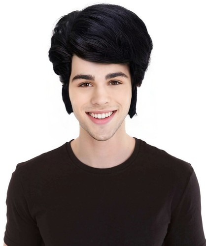 Men retro elvis wig - elvis,