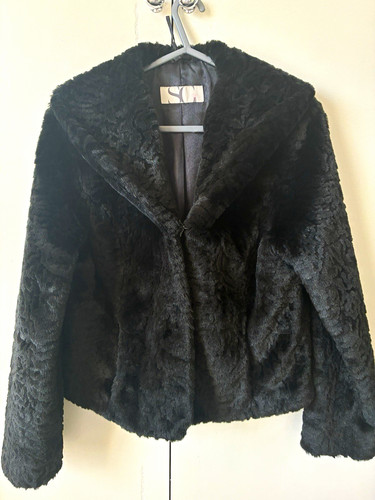 Bhs women black faux - faux, fur