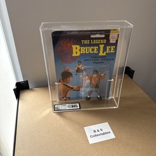 Rare UKG Graded Vintage 1986 The Legend Bruce Lee. 80% Largo Toys.