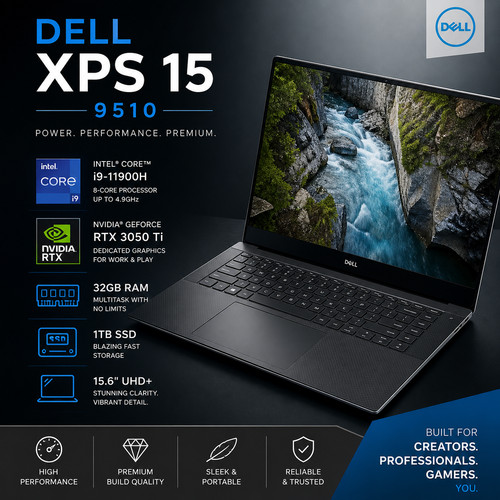 Dell xps 9510 11900h - dell, i9-11900h