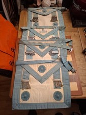 Joblot 4 UK Masonic Aprons 2x