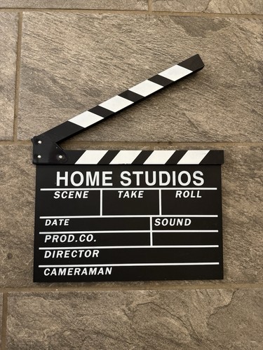 Director clapperboard wall - director's,