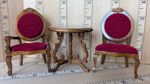 Vtg new walnut victorian - new,