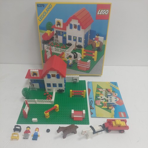 Vintage lego riding stable - lego,