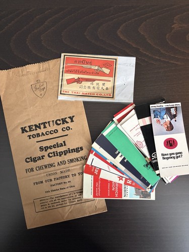 Vintage matchbook covers - 20,