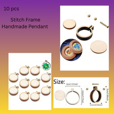 Mini Embroidery Hoop Ring