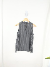 Loft SP Green Pink Blue Sleeveless Tank Top Blouse Women’s Small Petite