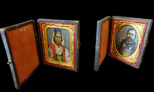 Antique Pair of Portrait