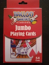 Jumbo Playing Cards. Extra